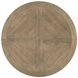 Florence Rustic Smoke Round Dining Table