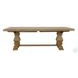 Florence Rustic Smoke Extendable Rectangular Dining Table