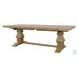 Florence Rustic Smoke Extendable Rectangular Dining Table