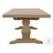 Florence Rustic Smoke Extendable Rectangular Dining Table