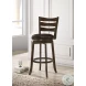 Murphy Brown Ladder Back Swivel Bar Stool