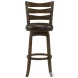 Murphy Brown Ladder Back Swivel Bar Stool