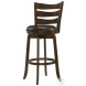 Murphy Brown Ladder Back Swivel Bar Stool