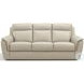 Maddox Taupe Khaki Leather Living Room Set
