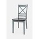 Asbury Park Gray and Brown 4 Piece Dining Set with Bench