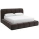 Olena Meg Ash Queen Upholstered Platform Bed