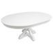 Charleston White Dove 66" Extendable Oval Dining Table