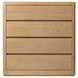 Modena Natural and Cream Youth Upholstered Panel Bedroom Set
