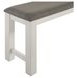 Brook Bay Carbon Gray Upholstered 60" Counter Height Bench