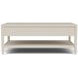 Maren White Sand Rectangular Cocktail Table