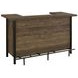 Bellemore Rustic Oak Home Bar Cabinet