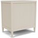 Maren White Sand Rectangular Chairside Table