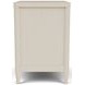 Maren White Sand Rectangular Chairside Table