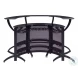 Dallas Smoked And Black Bar Unit Set