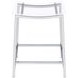 Jovani Clear Counter Height Stool Set Of 2