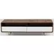 Gramercy Walnut And White TV Stand