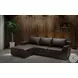 Taylor Brown Premium Leather LAF Sectional