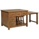 Mayfair Dark Oak 3 Piece Kitchen Island