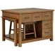 Mayfair Dark Oak 3 Piece Kitchen Island