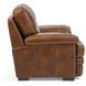 David Pecan Leather Living Room Set