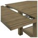 Brook Bay Sandstone 94" Extendable Rectangular Gathering Table
