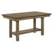 Brook Bay Sandstone 94" Extendable Rectangular Gathering Table