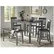 Decatur Lane Grey Slat Back Side Chair Set of 2