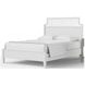 Pure Maple Cottage White Garden King Panel Bed