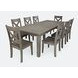 Outer Banks Driftwood Gray 9 Piece Dining Set