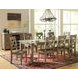 Outer Banks Driftwood Gray 9 Piece Dining Set