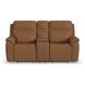 Sawyer Harvest Leather 77" Zero Gravity Power Reclining Loveseat with Console and USB Charging