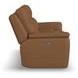 Sawyer Harvest Leather 77" Zero Gravity Power Reclining Loveseat with Console and USB Charging