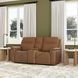 Sawyer Harvest Leather 77" Zero Gravity Power Reclining Loveseat with Console and USB Charging