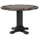Ashford Black and Brown Round Adjustable Height Game Room Set