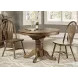 Savannah Crossing Antique Honey Oval Extendable Dining Room Set