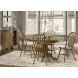 Savannah Crossing Antique Honey Oval Extendable Dining Room Set