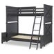 Flatiron Midnight Twin Over Full Bunk Bed
