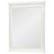 Flatiron Aged White Rectangular Dresser Mirror