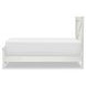 Flatiron Aged White Twin Panel Bed