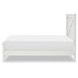 Flatiron Aged White Full Panel Bed