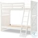 Flatiron Aged White Twin Over Twin Bunk Bed