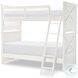 Flatiron Aged White Twin Over Twin Bunk Bed