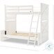 Flatiron Aged White Twin Over Full Bunk Bed
