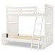 Flatiron Aged White Twin Over Full Bunk Bed
