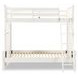 Flatiron Aged White Twin Over Full Bunk Bed
