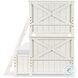 Flatiron Aged White Twin Over Full Bunk Bed