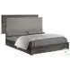 Portofino Canyon Oak Lacquer Queen Platform Bed