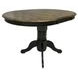 Savannah Crossing Antique Honey and Black 57" Extendable Rectangular Gathering Table