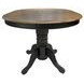 Savannah Crossing Antique Honey and Black 57" Extendable Rectangular Gathering Table