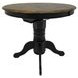 Savannah Crossing Antique Honey and Black 57" Extendable Rectangular Gathering Table